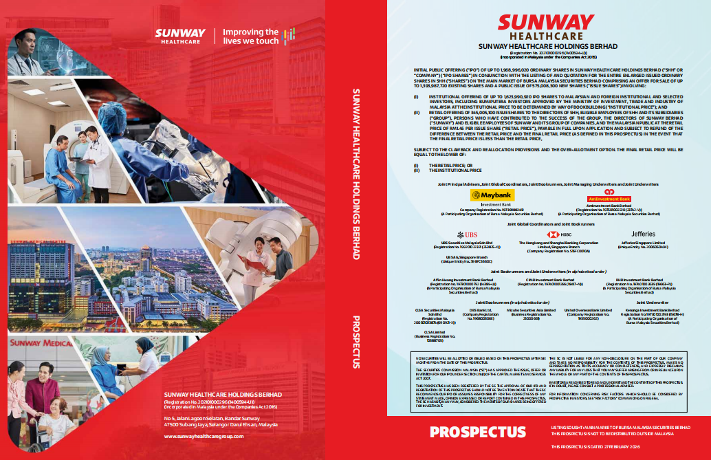 IPO Sunway Healthcare: Gergasi Segmen Penjagaan Kesihatan Elite
