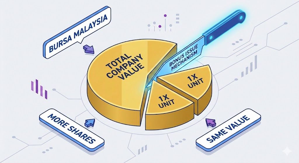 Bonus Issue Bursa Malaysia illustration