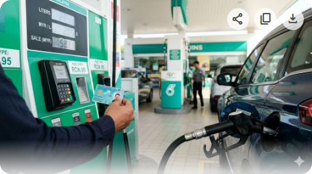 Cara Semak Kelayakan Subsidi Petrol RON95 (BUDI95) & Baki Kuota Anda