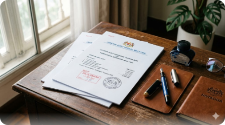 Infographic timeline of RM230 million zakat fund misappropriation case involving wakalah mechanism