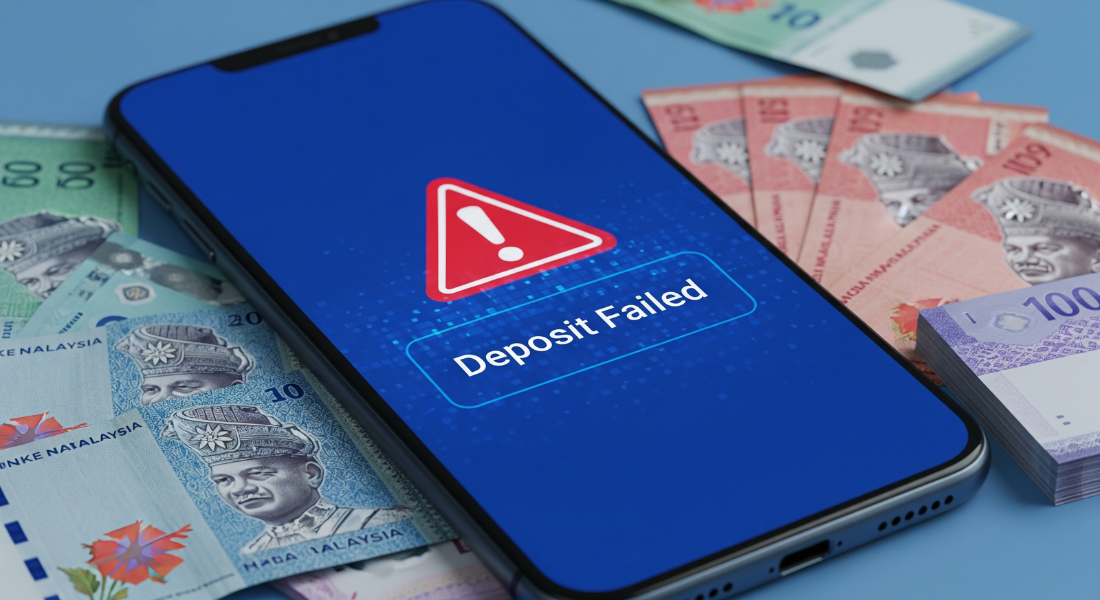 Masalah Deposit M+ — Troubleshoot Lengkap Duit Tak Masuk & Pending