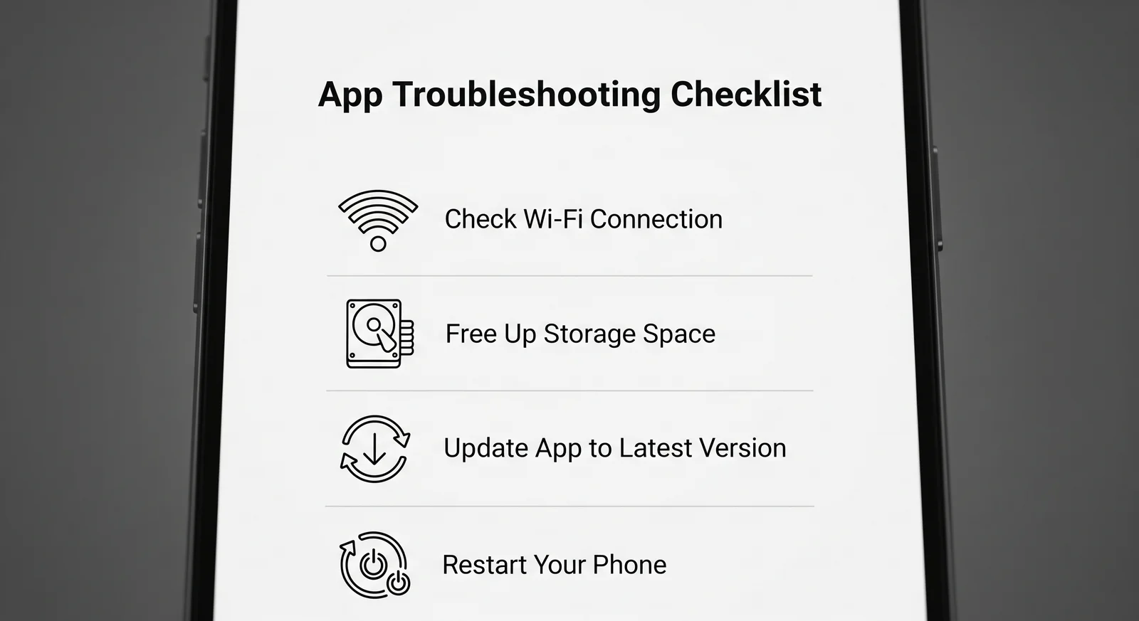M+ Global app troubleshooting checklist - step by step guide to fix crash, blank screen and loading issues