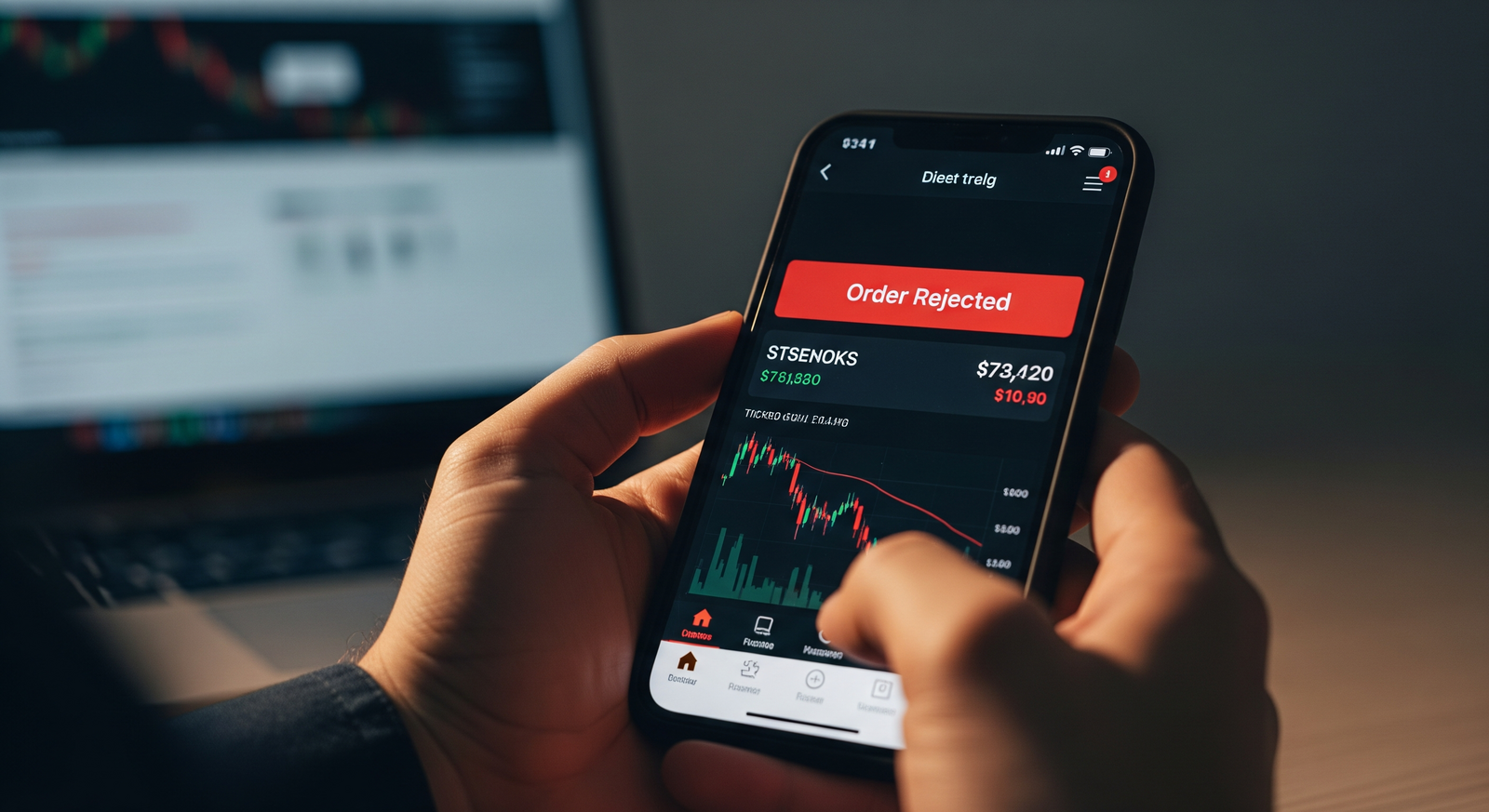 6 Punca Order Beli atau Jual Failed dalam M+ Global