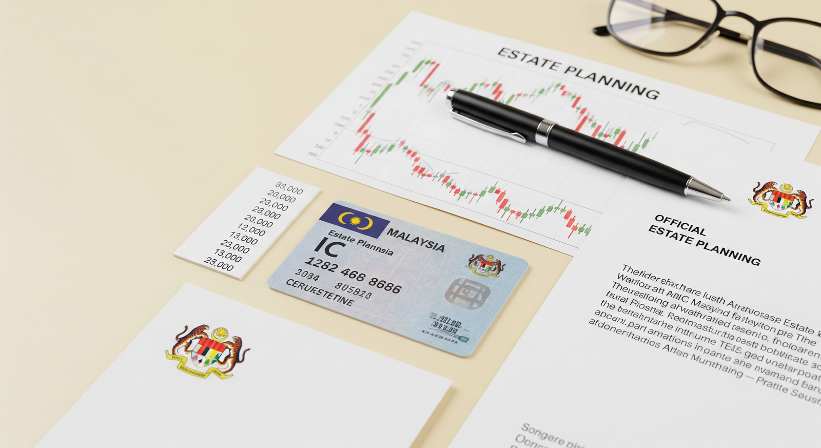 Important documents for claiming deceased person's shares including death certificate, letter of administration, and CDS account statement