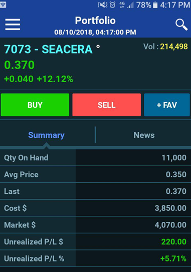 Mplus client portfolio profit example