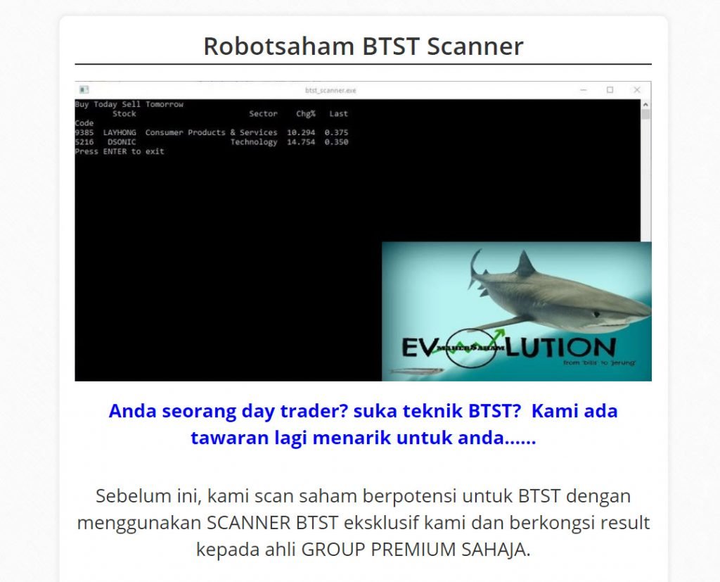 Stock screener tool for Bursa Malaysia