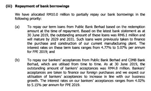 REPAYMENT OF BORROWING RM 10 JUTA SEBANYAK 13.8% mtag group berhad