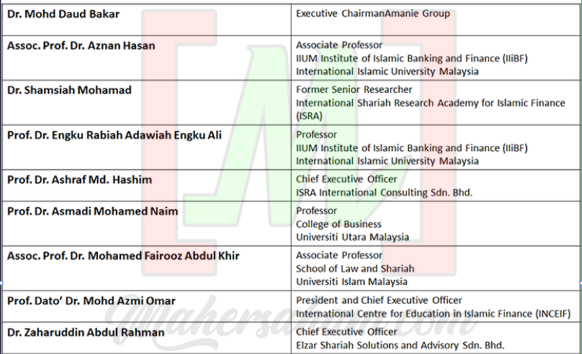 Shariah Advisory Council