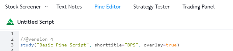 pine script 3