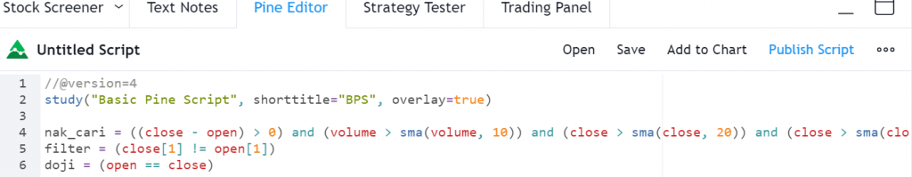 pine script 3