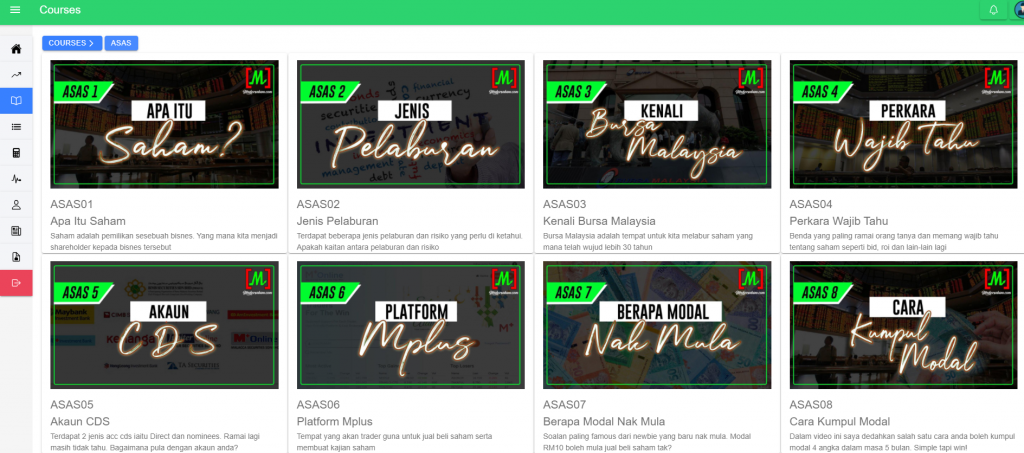 learn stocks courses