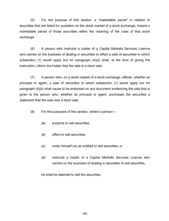 Regulated Short Selling