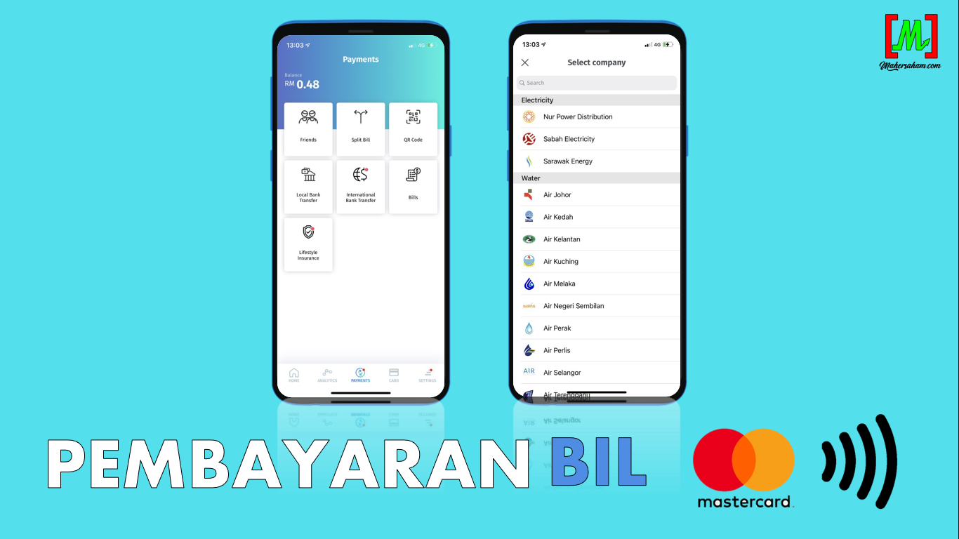 BigPay bill payment feature