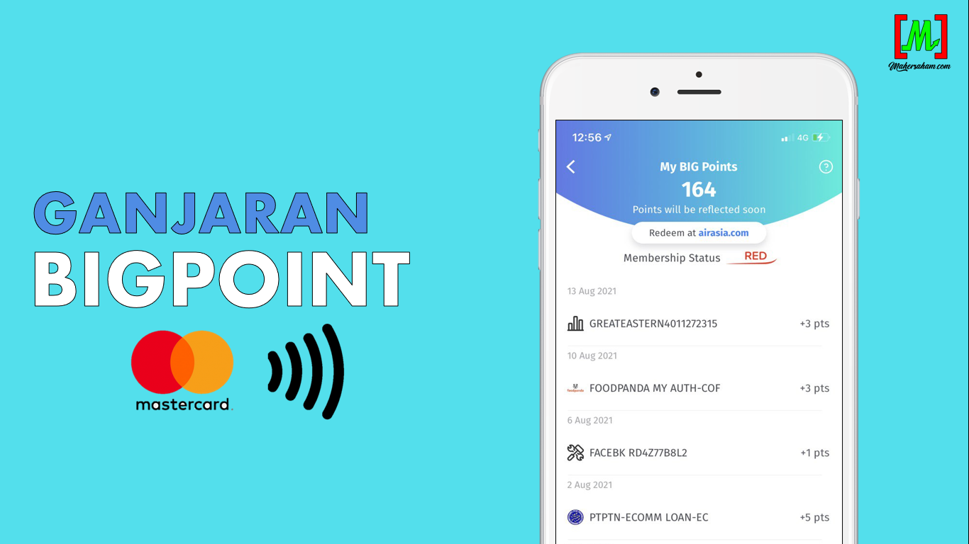 BigPay card rewards programme