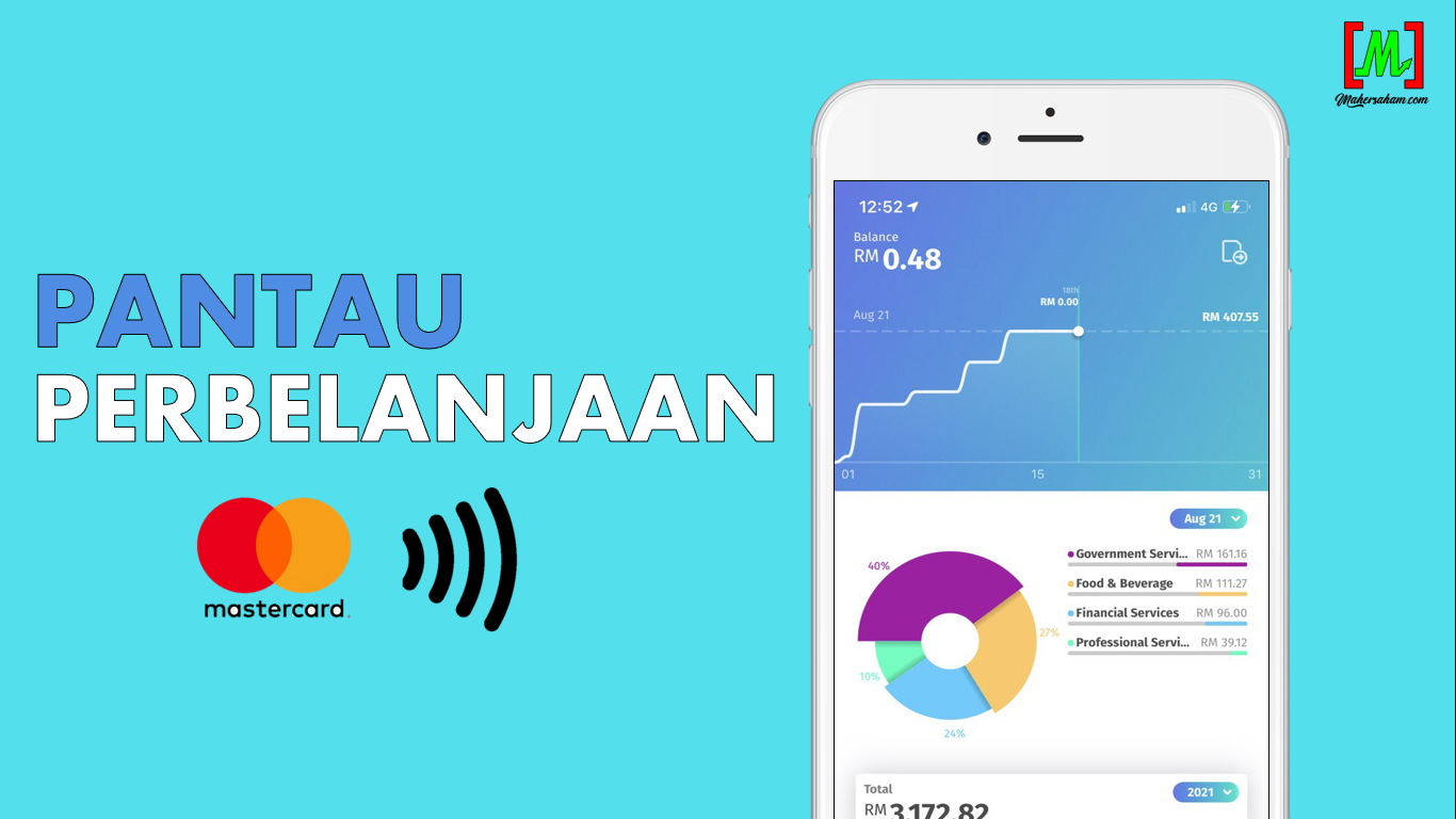 BigPay monthly spending analytics