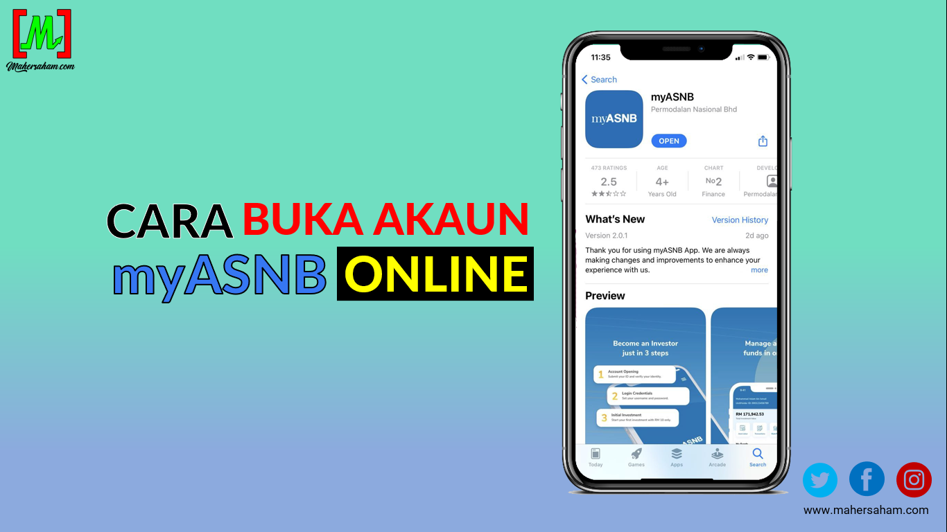 ASB Online-Buka Akaun ASB Kini Lebih Mudah