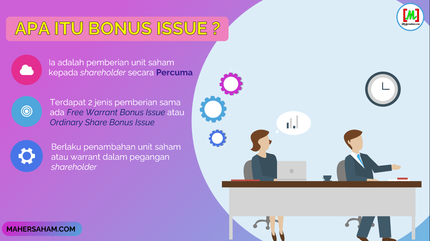 APA ITU BONUS ISSUE & 4 PERKARA WAJIB TAHU?