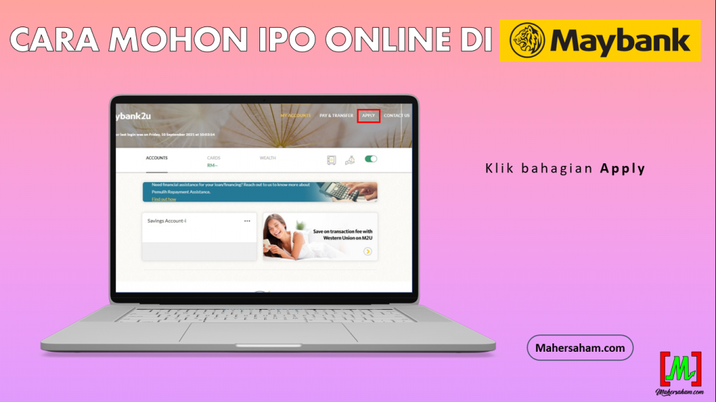 beli ipo di maybank