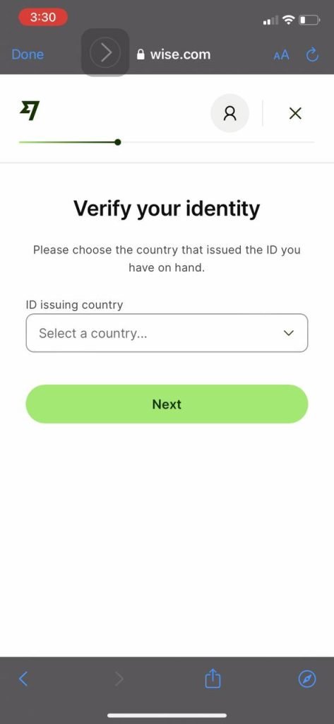 Wise IC verification