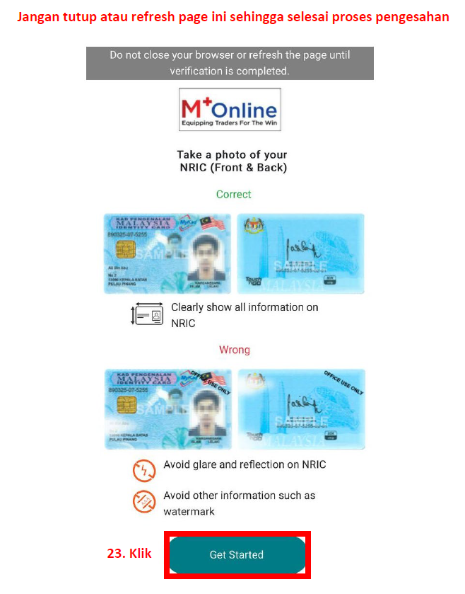 CDS Account Activation MPlus