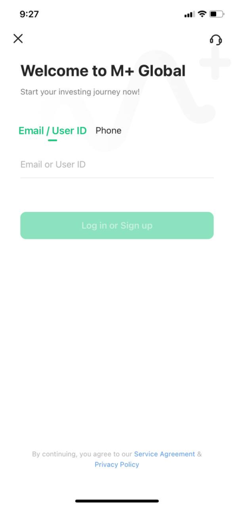 cara withdraw M+ Global step by step