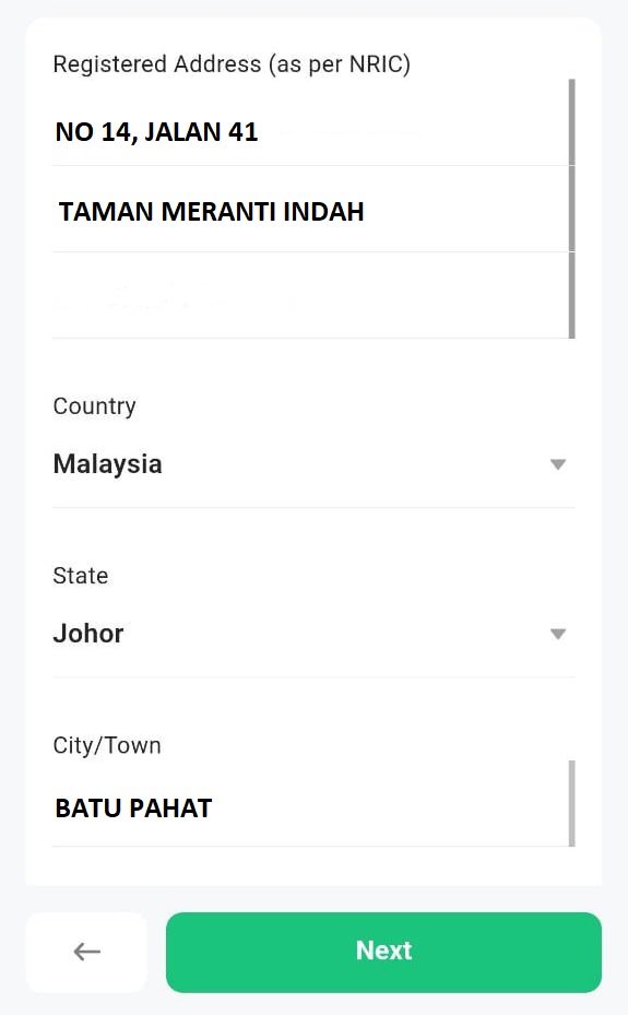 CDS MPlus account registration form
