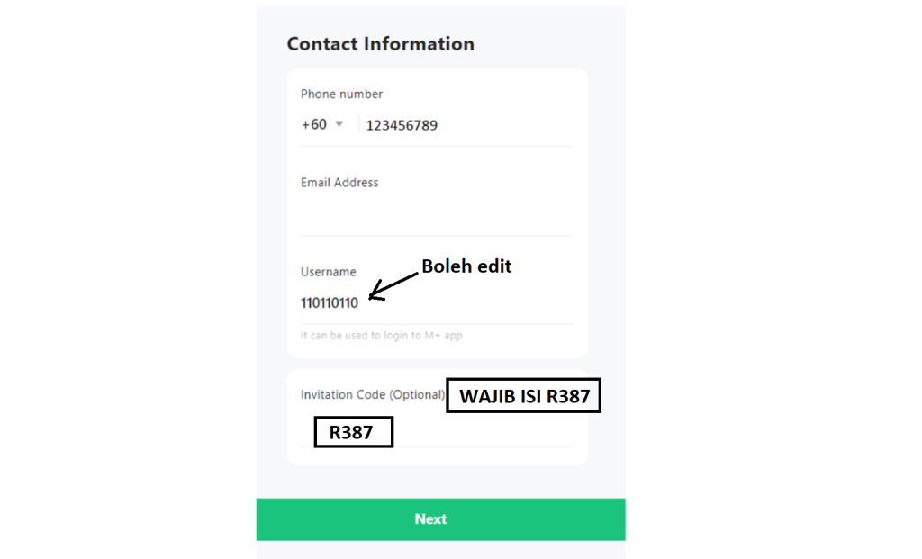 pengaktifan akaun CDS MPlus
