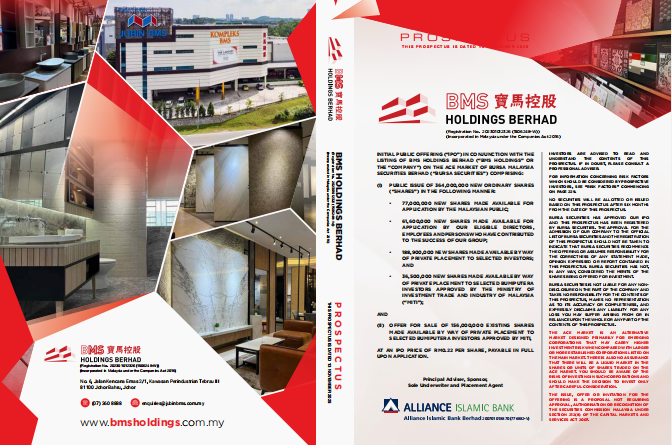 BMS Holdings Berhad IPO Prospektus harga RM0.22